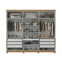 Ver imagem 5 de Guarda-Roupa Casal 6 Portas Monte Carlo Yescasa
