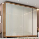 Ver imagem 1 de Guarda-Roupa Casal 6 Portas Monte Carlo Yescasa