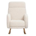 Ver imagem 2 de Poltrona de Amamentação Laura Balanço Milka Bouclé Off White - Nexta Casa
