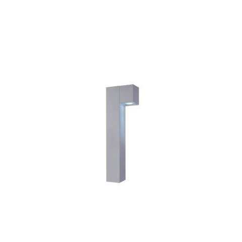 POSTE BALIZADOR CUBE BRANCO AÇO/TERMOPLASTICO 1E27 50X15,5CM
