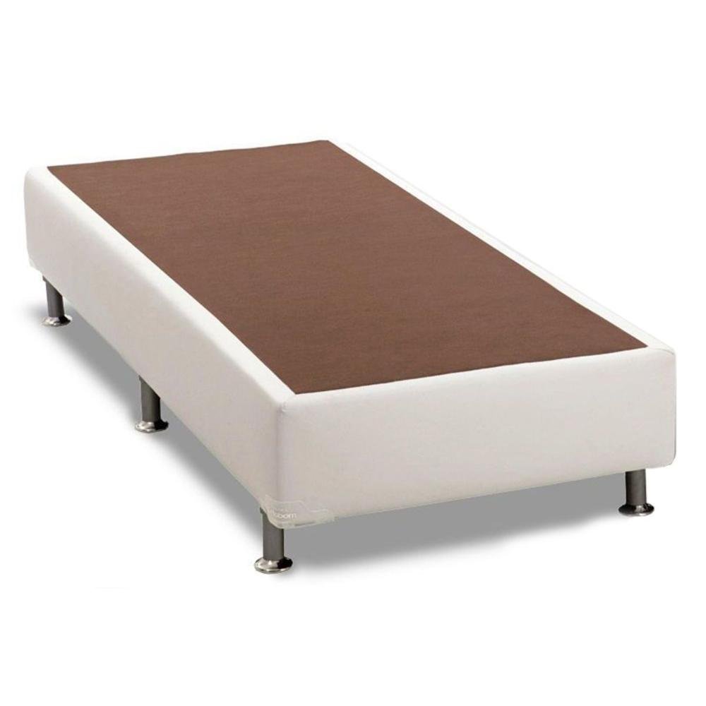 Cama Box Base Universal Solteiro Courano White X X Ortobom Madeiramadeira