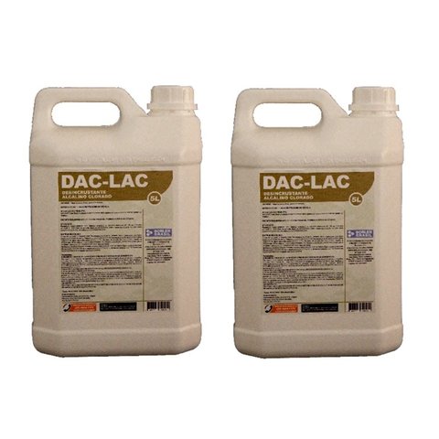 Kit 2 Desincrustante Detergente Alcalino Clorado Daclac 5L