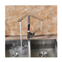 Ver imagem 2 de Kit Cuba Cozinha Gourmet Aço Inox Acessórios 50x40 e Torneira Perfil em L Slim Luxo Prata Brinovar