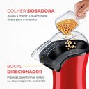 Ver imagem 5 de Pipoqueira Elétrica Mondial Popflix Automática 1200w Vermelho 220v - Pp-03