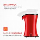 Ver imagem 6 de Pipoqueira Elétrica Mondial Popflix Automática 1200w Vermelho 220v - Pp-03