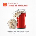 Ver imagem 2 de Pipoqueira Elétrica Mondial Popflix Automática 1200w Vermelho 220v - Pp-03