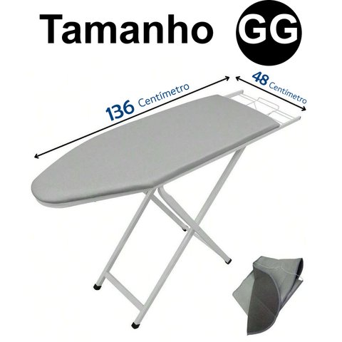 Forro Termico Metalizado - Tamanhos GG - 48cm x 136cm - Aluminizado com algodão com espuma acoplada