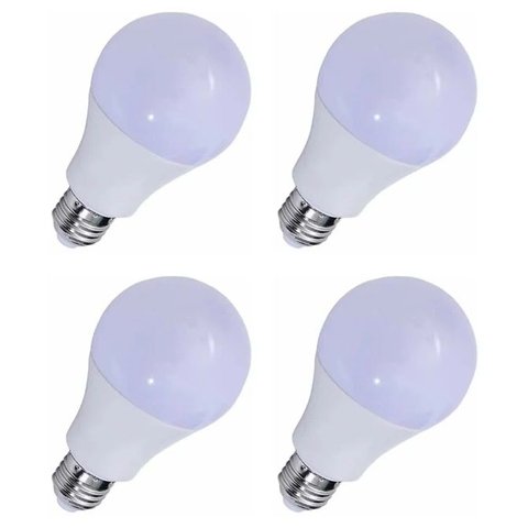 Kit 20 Lâmpada Led Bulbo A55 6w 6500k Branca Fria E27 Bivolt