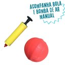 Ver imagem 4 de Playground Infantil 3 em 1 Plástico Escorregador Balanço Cesta Basquete Verde/laranja Brinqway Bw216