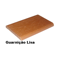 Porta Lisa Natural Desmontada Completa Bat 16cm C/Guarnição 210x82 - 7