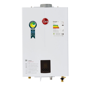 Aquecedor de Água a Gás Digital Rheem 30 Litros para Glp Bivolt Branco
