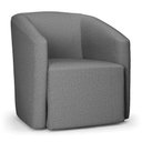 Ver imagem 1 de Poltrona Decorativa Orgânica Stella Max Linho Grafite D03 - D’Rossi