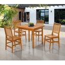 Ver imagem 2 de Conjunto Sala de Jantar Mesa Mariah C/ 4 Cadeiras Mad Ripada