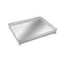 Ver imagem 1 de Bandeja Espelhada Metal 26x4x19cm Decoração