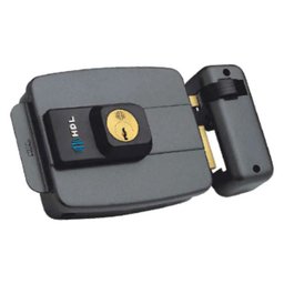 Fechadura Elétrica Dupla Cinza C-90 Hdl - 1