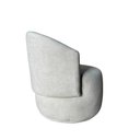 Ver imagem 2 de Poltrona Decorativa Beatriz Orgânica Bouclé Bege