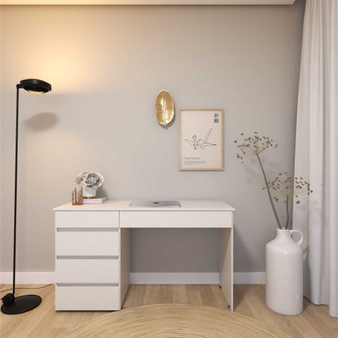 Escrivaninha Paris com 5 Gavetas