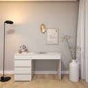 Ver imagem 1 de Escrivaninha Paris com 5 Gavetas