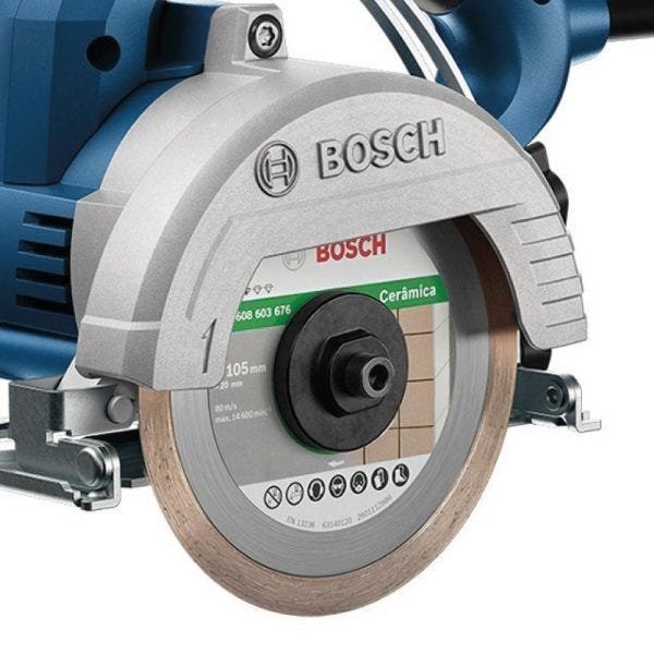 Serra Mármore Bosch Gdc Titan 151 220V Kit Refrigeração Epi e 2 Discos Bosch - 3