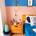 Ver imagem 5 de Mesa Lateral Linea com Gaveta Carvalho