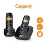 Telefone sem Fio com Identificador de Chamadas Ramal Siemens Gigaset A390 Duo Preto - 2