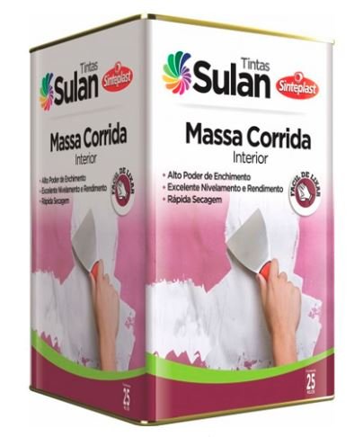 Massa Corrida PVA 25Kg - Sulan