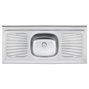 Ver imagem 1 de Pia Tramontina 120x52 Aço Inox