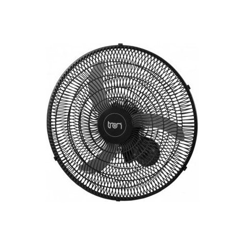 Ventilador de Parede 60cm Bivolt 200W Preto Metal Tron