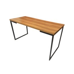 Mesa de Apoio Escritório 150x60cm Diretor Estilo Industrial - 1