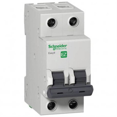 Disjuntor Schneider Easy9 2P 16A Curva C 230V 5000A / 400V 3000A