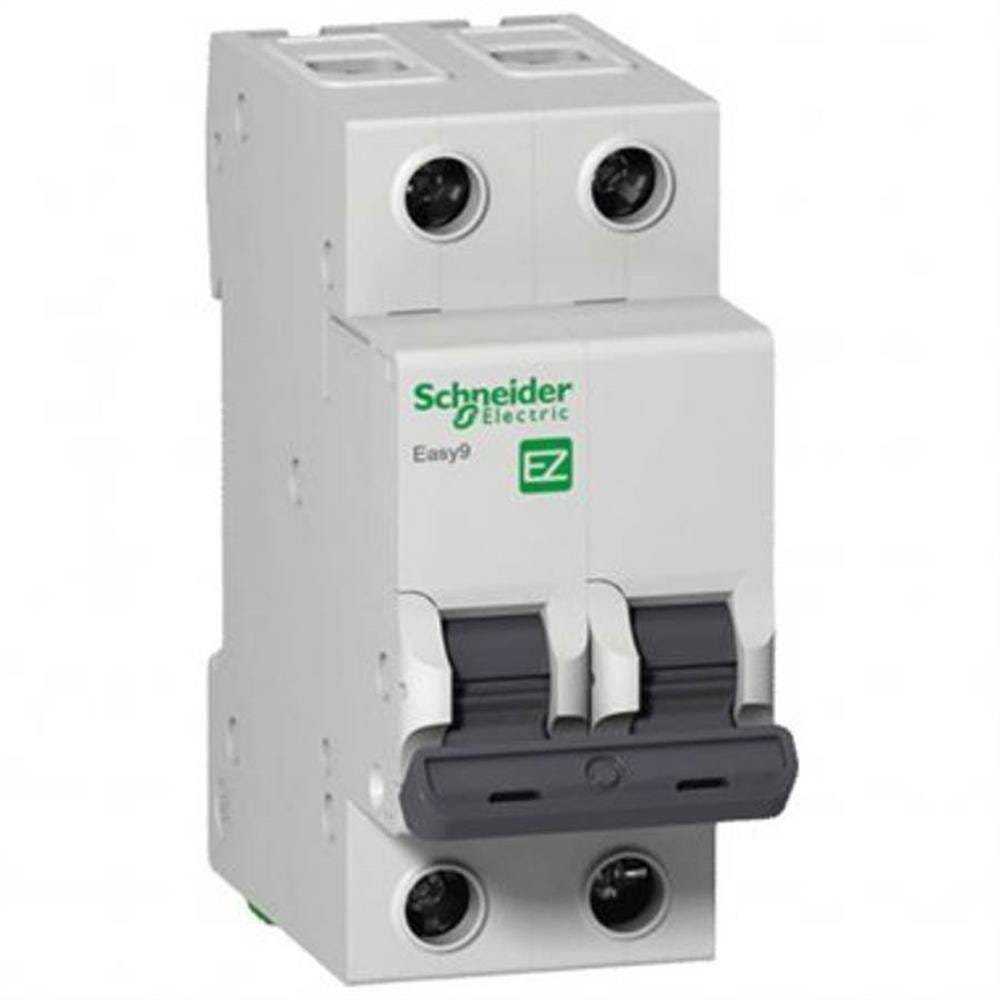 Disjuntor Easy9 2P 32A Curva C 230V 5000A / 400V 3000A - Ez9F33232 - Schneider - 1