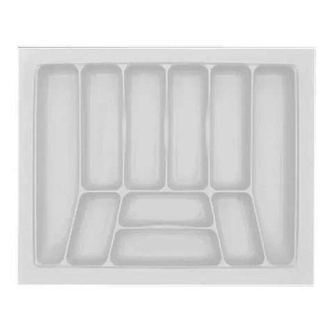 Organizador De Gaveta Para Talheres Branco Og 55