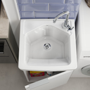 Ver imagem 2 de Tanque Celite 7l "pp'' 27,5x40,5x39 S/mesa Branco