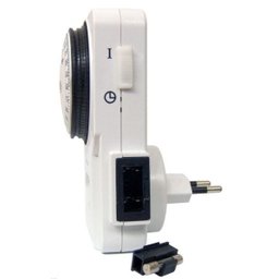 Timer Temporizador / Programador Analógico Bivolt Pino/Tomada Foxlux - 3 Timer Temporizador / Programador Analógico Bivolt Pino/Tomada Foxlux - 3