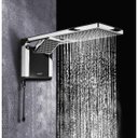 Ver imagem 1 de Ducha Chuveiro Acqua Duo Ultra Preto Cromado Lorenzetti 220v 7800w Eletrônica