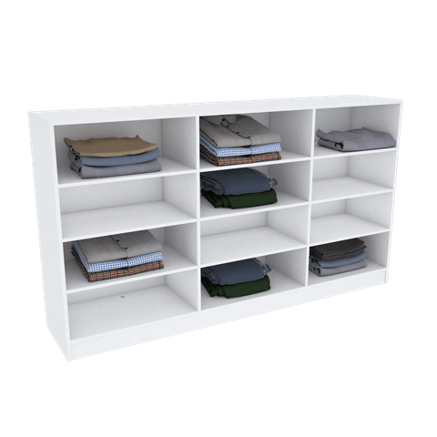 ARMÁRIO CLOSET OU LOJA 4 PRATELEIRAS M170.2021.B (CASA) MUNDI MOVEIS