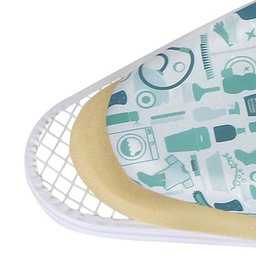 Mesa de Passar Roupa Clarissa Tubos Quadrados - 6