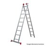 Escada Extensiva De Alumínio 09 Degraus - 1