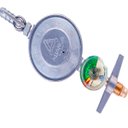 Ver imagem 2 de Regulador de Gás Registro Para Cozinha com Manômetro Aliança 504/01