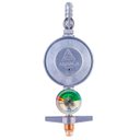 Ver imagem 1 de Regulador de Gás Registro Para Cozinha com Manômetro Aliança 504/01