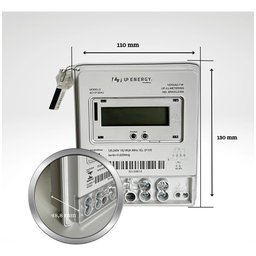 Medidor Watimetro de Energia Monofásico F+n - Up Energy - 4