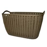Cesto Organizador Trançado com Alças Marrom 25x26cm-Ordene - 1