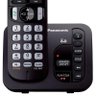 Telefone sem Fio Panasonic Kx-Tgc220Lbb, Dect 6.0 , Secretária Eletrônica , Viva-Voz - Preto - 3