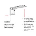 Ver imagem 5 de Chuveiro Lorenzetti Acqua Duo 220v/6800w Branco e Cromado