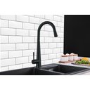 Ver imagem 3 de Torneira Gourmet Monocomando Preto Fosco