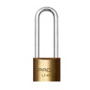 Ver imagem 1 de Cadeado com chave 45mm E-45 haste longa bronze Pado