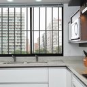 Ver imagem 3 de Janela de Correr 2 Folhas C/ Grade Aluminio Preto 1.00 X 1.20 Linha Modular - Hale