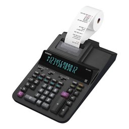 Calculadora com Bobina Casio DR-120R-BK bicolor 12 Dígitos 3,5 lps Bivolt - 1