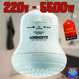 Chuveiro Banho Maxi Ducha Lorenzetti 220v 5500w Econômico - 2
