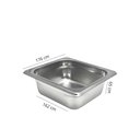 Ver imagem 3 de Cuba Gastronômica de Inox Gn 1/6 de 65 Mm Dj1665ct Frigopro